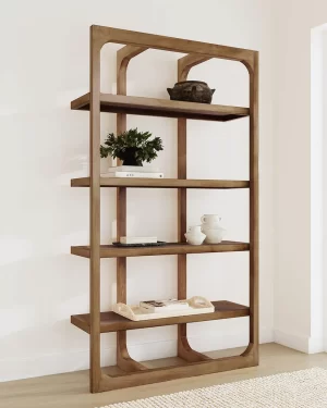 Gordon Solid Wood Bookshelf