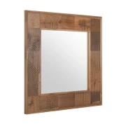 Santa Barbara Solid Wood Square Mirror