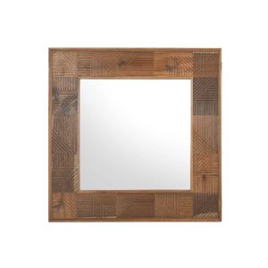 Santa Barbara Solid Wood Square Mirror