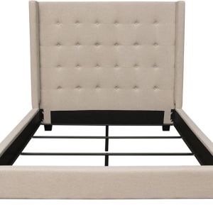 Upholstered Panel Bed