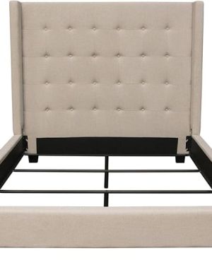 Upholstered Panel Bed
