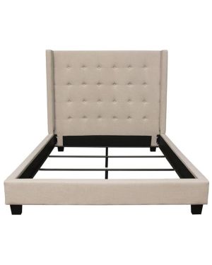 Upholstered Panel Bed