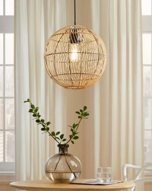 Nurture Rattan Pendant Light in Natural