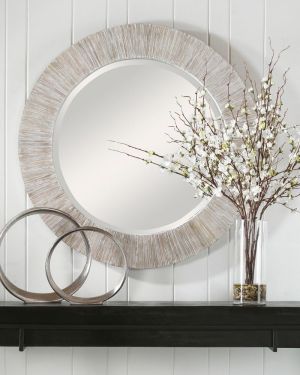 Repose Round Mirror
