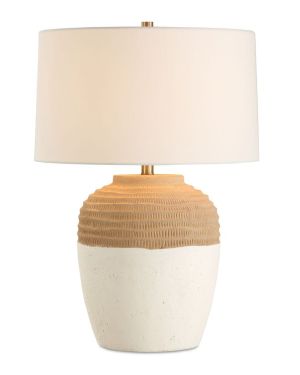 Textured Ceramic Table Lamp