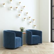 Blue Swivel chair