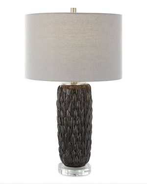 Gray Glaze Table Lamp