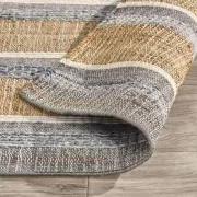 Striped Styled Blue rug