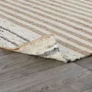 Striped Natural Rug