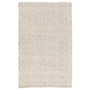 Diamond pattern Natural rug