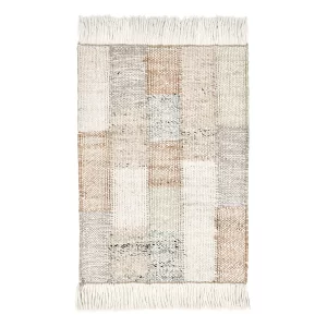 Natural Rectangles Rug