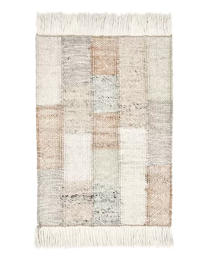 Natural Rectangles Rug