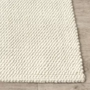 Soft textured Ivory Rug