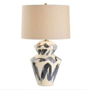 Faceted Ceramic Table Lamp