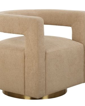 Grounded Swivel Chair