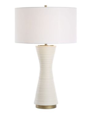 White Ceramic Table Lamp