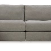 Grey Double-Chaise Sofa