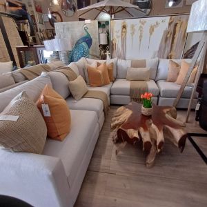 Cream Sectional