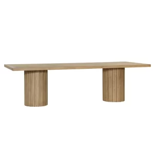 Rectangle Rubber Wood Dining Table