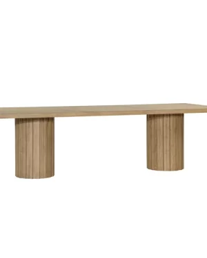 Rectangle Rubber Wood Dining Table