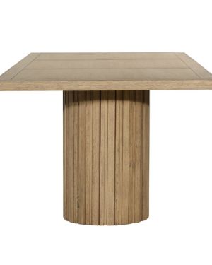 Rectangle Rubber Wood Dining Table