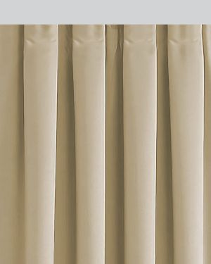 Box-Pleated Curtains