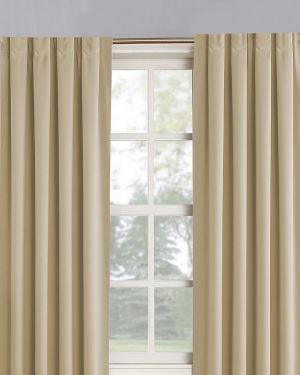 Box-Pleated Curtains