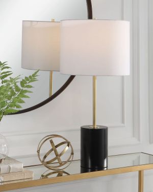 Black and Gold Table Lamp
