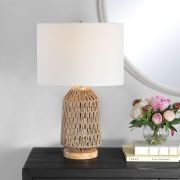 Beige Rope Table Lamp