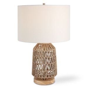 Beige Rope Table Lamp