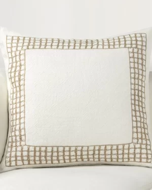 White Natural Pillow 26×26