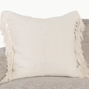 Ivory Pillow 22×22