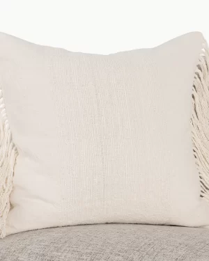 Ivory Pillow 22×22