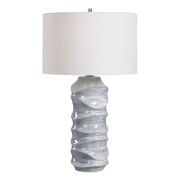 Wave Sculpted Table Lamp