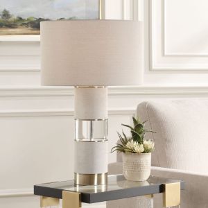 Light Beige Table Lamp