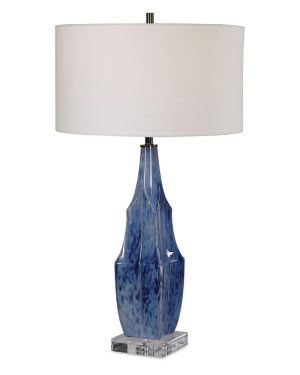 Indigo Blue Table Lamp