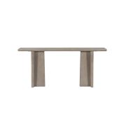 Dusted Stone Finish Console Table