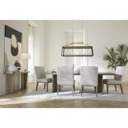 Dusted Stone Finish Console Table