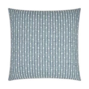 Soft Blue and White Pillow