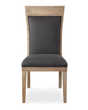 Cane Accented Dining Chair
