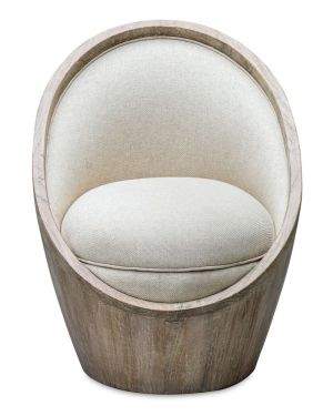 Mahogany Accent Chair