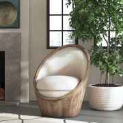 Mahogany Accent Chair