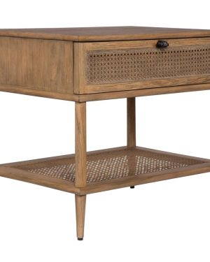 Mindi Wood Side Table