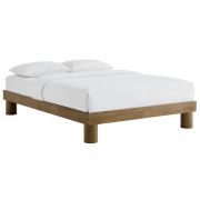 Solid French Oak Platform Bed