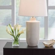Beige Ceramic Table Lamp