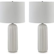 White Ceramic Table Lamp