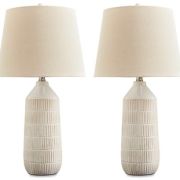 White Ceramic Table Lamp