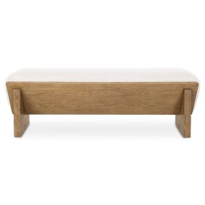 Bench with Cream-colored seat