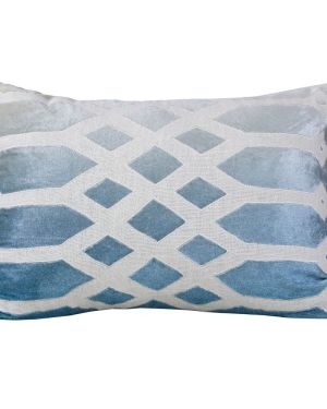 Blue Velvet Pillow