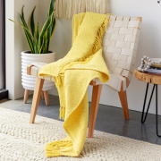 Yellow Throw